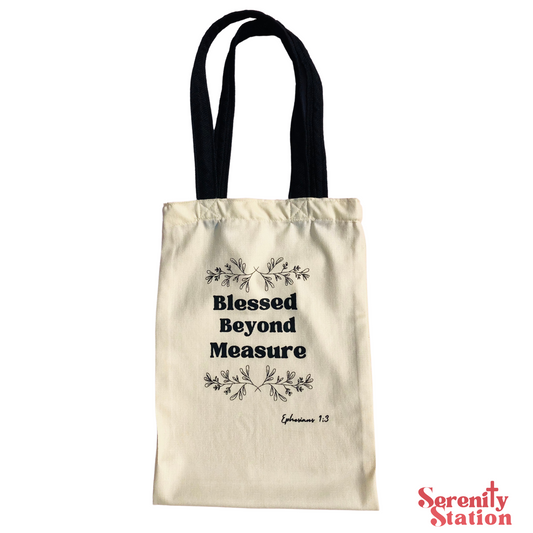 Blessed Beyond Measure tote